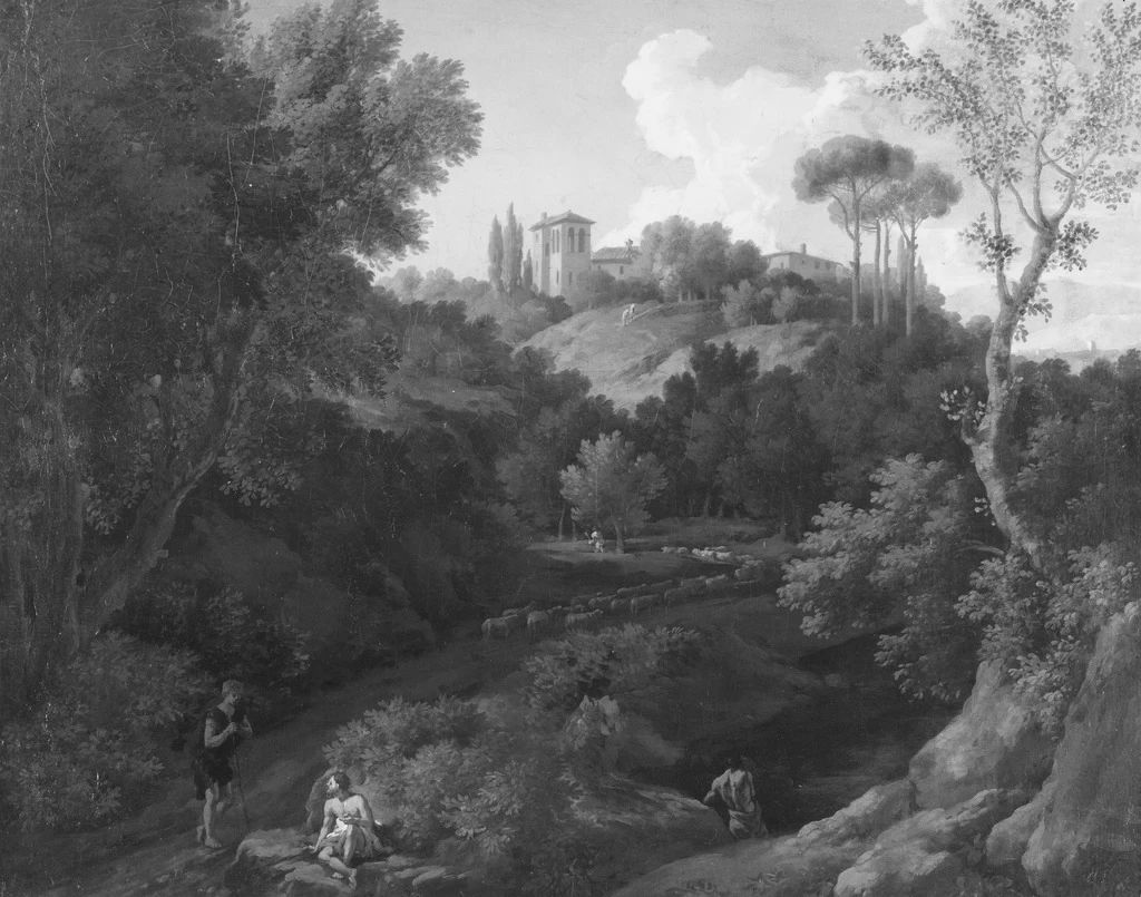 Paesaggio con monastero - Nationalmuseum